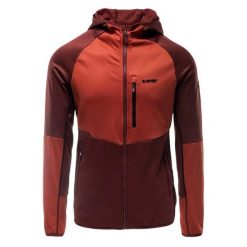 Bluza z kapturem Hi-Tec Camil. Czerwone bluzy z kapturem męskie Hi-tec, xl, z materiału. Za 218.65 zł.