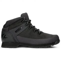 Buty do chodzenia męskie Timberland Euro Sprint Fabric WP. Czarne buty trekkingowe męskie Timberland, na zimę, z materiału, bez zapięcia, do biegania. Za 738.00 zł.