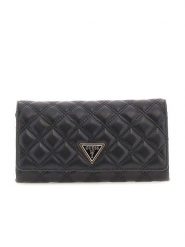 Guess Torebka w kolorze czarnym - 21 x 11 x 3 cm rozmiar: onesize. Czarne torebki klasyczne damskie Guess, z aplikacjami, z materiału, pikowane, bez dodatków. Za 360.17 zł.