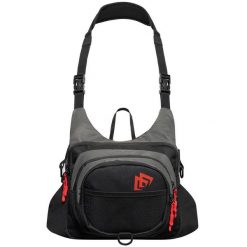 Torba wędkarska Mikado Chest Pack 35x23.5cm UWI-010. Czarne torebki klasyczne damskie Mikado, bez wzorów, bez dodatków. Za 154.99 zł.