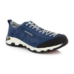 Buty trekkingowe CHOGORI - granatowe. Niebieskie buty trekkingowe męskie Kimberfeel, z materiału, bez zapięcia, trekkingowe. Za 369.99 zł.