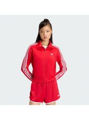 Adidas Bluza Firebird Classic KQ6529 Czerwony Regular Fit. Czerwone bluzy bez kaptura damskie Adidas, m, z syntetyku. Za 328.99 zł.
