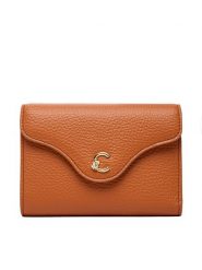 Coccinelle Portfel Coccinelle C-Me E2 SSL 11 D6 21 Brązowy. Brązowe portfele damskie Coccinelle, bez wzorów, ze skóry. Za 649.99 zł.