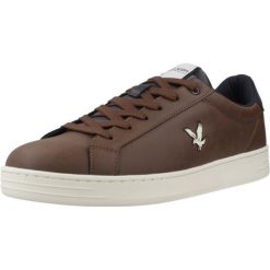 Buty LYLE&SCOTT KALEB004 Brązowy. Brązowe buty trekkingowe męskie LYLE AND SCOTT, z syntetyku, bez zapięcia, trekkingowe. Za 406.96 zł.