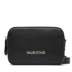 Torebka Valentino. Czarne listonoszki damskie Valentino, bez wzorów, bez dodatków. Za 309.99 zł.