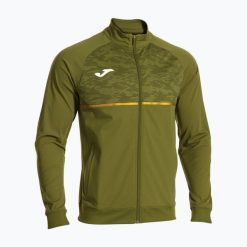 Bluza do biegania męska Joma Record III Full Zip. Zielone bluzy bez kaptura męskie Joma, l. Za 172.80 zł.