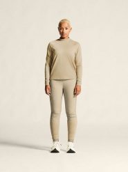 Craft Koszulka sportowa "Subz" w kolorze beżowym rozmiar: M. Brązowe bluzki sportowe damskie Craft, m, bez kołnierzyka, bez ramiączek. Za 194.95 zł.