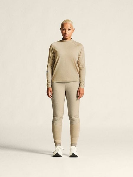 Craft Koszulka sportowa "Subz" w kolorze beżowym rozmiar: M. Brązowe bluzki sportowe damskie Craft, m, bez kołnierzyka, bez ramiączek. Za 194.95 zł.