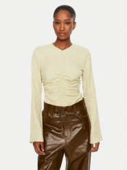 DAY BIRGER ÉT MIKKELSEN Bluzka Kristy DAY65243347 Beżowy Regular Fit. Brązowe bluzki damskie Day Birger et Mikkelsen, bez wzorów, z wiskozy, bez ramiączek. Za 539.99 zł.