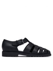 Polo Ralph Lauren Sandały 803961442002 Czarny. Czarne sandały męskie Polo Ralph Lauren, ze skóry, bez zapięcia. Za 859.99 zł.