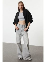 Trendyol Bluza w kolorze czarnym rozmiar: XL. Czarne bluzy z kapturem damskie Trendyol, xl. Za 65.99 zł.