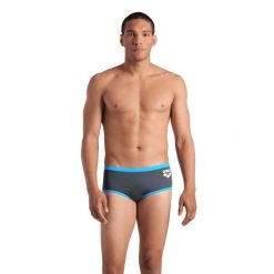 Kąpielówki Arena Big Logo Low Waist. Niebieskie kąpielówki męskie Arena, m, bez wzorów, do pływania. Za 149.99 zł.
