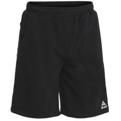 Spodenki piłkarskie bawełniane Select Torino Sweat czarne. Czarne szorty męskie Select, bez wzorów, z bawełny, sportowe. Za 95.99 zł.