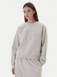 Adidas Bluza Cozy Holiday Graphic KA9950 Beżowy Loose Fit. Brązowe bluzy bez kaptura damskie Adidas, xl, z bawełny. Za 219.99 zł.