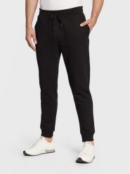 Guess Spodnie dresowe Aldwin Z2YB22 K9V31 Czarny Regular Fit. Czarne spodnie dresowe męskie Guess, z aplikacjami, z bawełny. Za 179.99 zł.