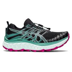 Buty do biegania damskie Asics Trabuco Max. Czarne obuwie do biegania damskie Asics. Za 499.99 zł.