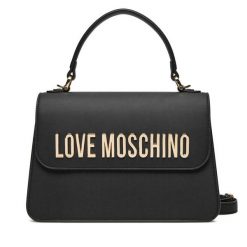 Torebka LOVE MOSCHINO. Czarne torebki klasyczne damskie Love Moschino, bez wzorów, bez dodatków. Za 599.99 zł.