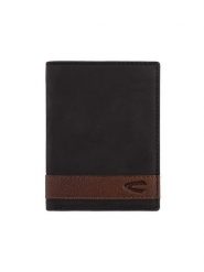 Camel Active Skórzany portfel "Taipeh" w kolorze czarnym - 9,5 x 12,5 x 2 cm rozmiar: onesize. Czarne portfele męskie Camel Active, bez wzorów, z materiału. Za 86.99 zł.
