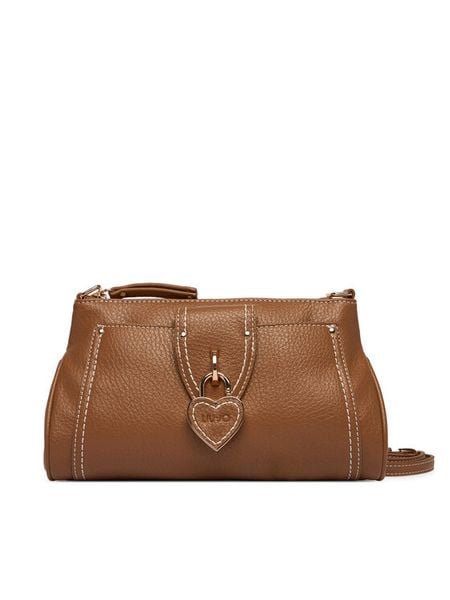 Liu Jo Torebka AA6064 E1109 Brązowy. Brązowe listonoszki damskie Liu Jo, bez wzorów, ze skóry, bez dodatków. Za 469.99 zł.