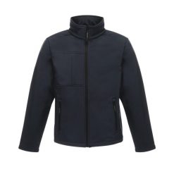 Męski Softshell Octagon II. Czarne kurtki softshell damskie Regatta, m, bez wzorów, z elastanu, bez kaptura. Za 375.99 zł.