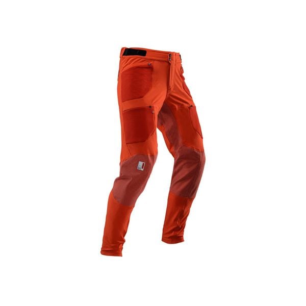 Spodnie rowerowe LEATT Pant MTB AllMtn 4.0. Czerwone szorty męskie LEATT, bez wzorów, sportowe. Za 869.00 zł.