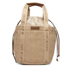 Torebka JOOP! Jeans. Brązowe torebki klasyczne damskie Joop! Jeans, bez wzorów, z jeansu, bez dodatków. Za 609.99 zł.