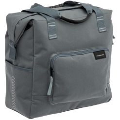 Pojedyncza Torba Rowerowa Tulum Camella 26L Szaro-Zielona. Szare shopper bag damskie NEW LOOXS, bez wzorów, z tworzywa sztucznego, bez dodatków. Za 341.49 zł.