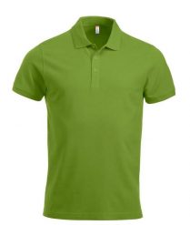 Clique Classic Lincoln S/S koszulka polo z bawełny nowy krój – light green. Zielone koszulki polo męskie CLIQUE, s, bez wzorów, z bawełny, bez ramiączek. Za 121.16 zł.