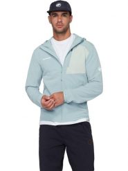 Mammut Kurtka funkcyjna "Madris Light ML" w kolorze błękitnym rozmiar: S. Niebieskie kurtki outdoor męskie Mammut, s, bez wzorów, z materiału, bez kaptura. Za 309.95 zł.