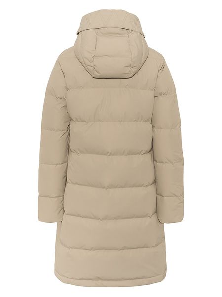 KARI TRAA Płaszcz puchowy "Kyte" w kolorze szarobrązowym rozmiar: XS. Brązowe płaszcze damskie Kari Traa, xs, bez wzorów, z puchu. Za 761.47 zł.