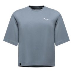 Damska koszulka o luźnym kroju Salewa Eagle. Czerwone t-shirty damskie Salewa, xl, bez wzorów, z bawełny, bez kołnierzyka. Za 224.00 zł.