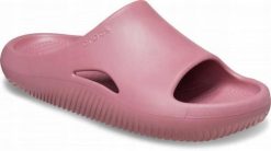 Klapki Dla Dorosłych Crocs Mellow Recovery Slide. Czerwone klapki i japonki męskie Crocs, z materiału. Za 139.99 zł.