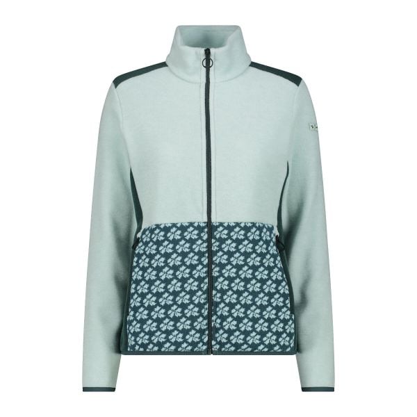 Damska polarowa rozpinana bluza CMP. Zielone bluzy bez kaptura damskie CMP, l, z polaru. Za 381.30 zł.
