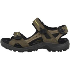 Buty do chodzenia męskie Ecco Offroad Marine. Czarne buty trekkingowe męskie ECCO, z materiału, bez zapięcia, trekkingowe. Za 671.00 zł.