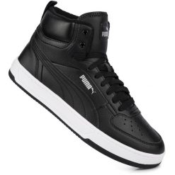Męskie buty sportowe wysokie PUMA CAVEN 2.0 MID. Czarne buty sportowe na co dzień męskie Puma, na zimę, bez zapięcia, trekkingowe. Za 219.00 zł.