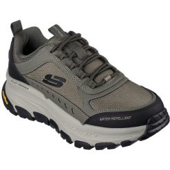 Buty sportowe męskie Skechers D'lux Trekker. Szare buty sportowe na co dzień męskie Skechers, z materiału, bez zapięcia. W wyprzedaży za 417.55 zł.