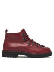 Fracap Trapery Magnifico M120 Bordowy. Czerwone buty zimowe męskie Fracap, ze skóry, bez zapięcia. Za 1,479.00 zł.