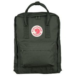 Plecak sportowo-turystyczny Kanken. Zielone plecaki damskie Fjällräven, bez wzorów, sportowe. Za 339.99 zł.