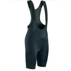 Spodenki rowerowe DISCOVER BIBSHORT, czarne. Czarne szorty męskie GIST, bez wzorów, sportowe. Za 399.00 zł.
