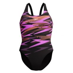 Strój pływacki jednoczęściowy damski Speedo HyperBoom Placement Muscleback. Brązowe stroje jednoczęściowe damskie Speedo, l, bez wzorów. Za 189.99 zł.