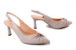 Bioeco by Arka 4281 3015+1315 beż, czółenka damskie. Brązowe czółenka damskie Bioeco by Arka, bez wzorów, bez obcasa. Za 409.90 zł.
