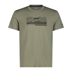 T-shirt z nadrukiem z dżerseju CMP. Zielone t-shirty męskie CMP, na lato, m, bez wzorów, z dżerseju, bez kołnierzyka. Za 159.49 zł.