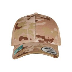 Czapka Flexfit retro multicam®. Brązowe czapki męskie FLEXFIT, bez wzorów, retro. Za 129.00 zł.