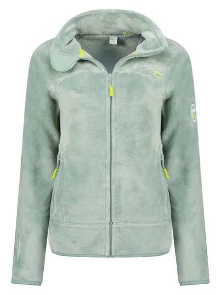 Geographical Norway Kurtka polarowa "Upaline" w kolorze miętowym rozmiar: XXL. Zielone kurtki damskie Geographical Norway, xxl, bez wzorów, z polaru, bez kaptura. Za 78.47 zł.