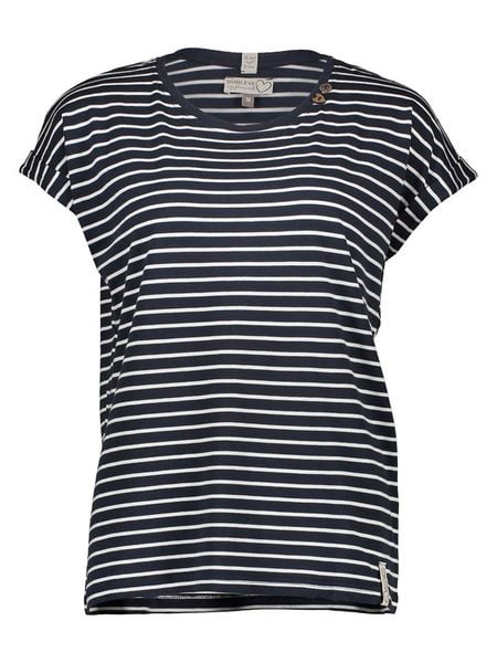 Sublevel Koszulka w kolorze granatowym rozmiar: S. Niebieskie t-shirty damskie Sublevel, s, bez wzorów, bez kołnierzyka. Za 38.95 zł.