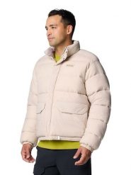 Columbia Dwustronna kurtka "Wallowa" w kolorze beżowym rozmiar: XL. Brązowe kurtki damskie Columbia, xl, bez wzorów, z puchu, bez kaptura. Za 160.58 zł.