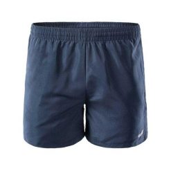 Męskie Szorty Solme Z Haftowanym Logo. Niebieskie szorty męskie Hi-tec, bez wzorów, sportowe. Za 77.99 zł.