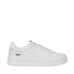 Buty męskie Lee Milo sportowe. Białe buty sportowe na co dzień męskie Lee, z gumy, bez zapięcia. Za 159.99 zł.