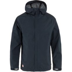Kurtka przeciwdeszczowa męska Fjällräven HC Hydratic Trail. Czarne kurtki męskie Fjällräven, m, bez wzorów, sportowe, bez kaptura. Za 1,099.00 zł.
