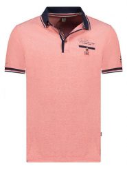 Geographical Norway Koszulka polo "Kblended" w kolorze łososiowym rozmiar: S. Pomarańczowe koszulki polo męskie Geographical Norway, s, bez wzorów, z bawełny, bez ramiączek. Za 74.63 zł.